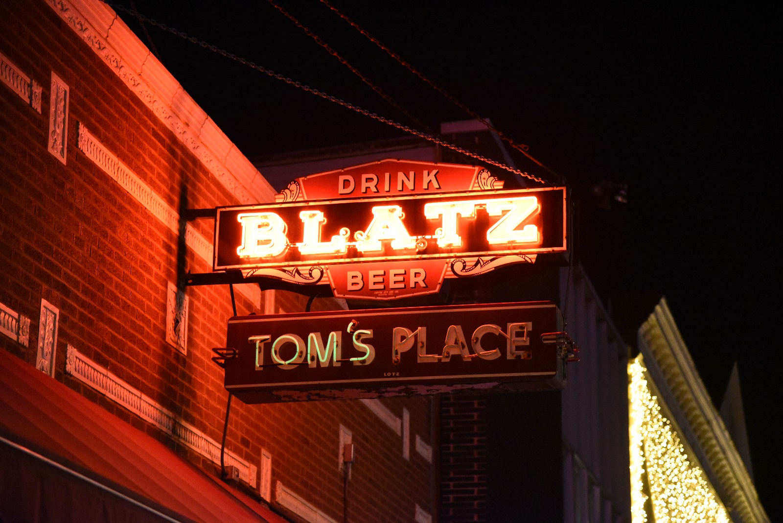 Lemont Downtown at Christmas