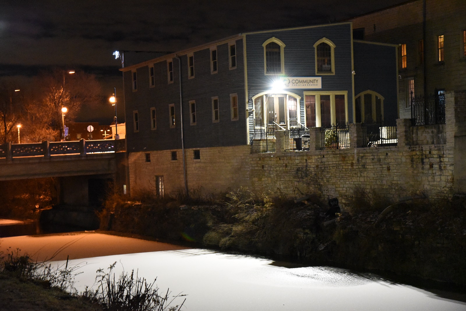 Lemont Downtown at Christmas