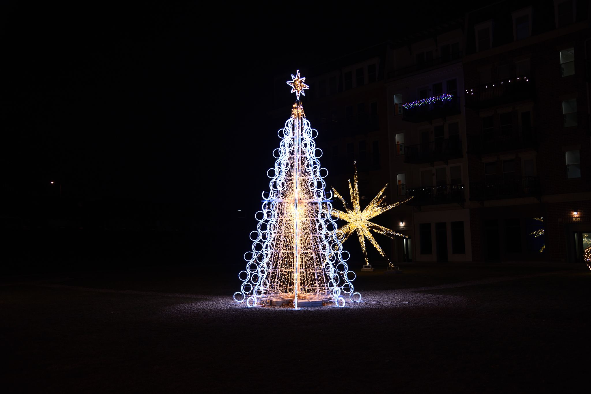 Lemont Downtown at Christmas
