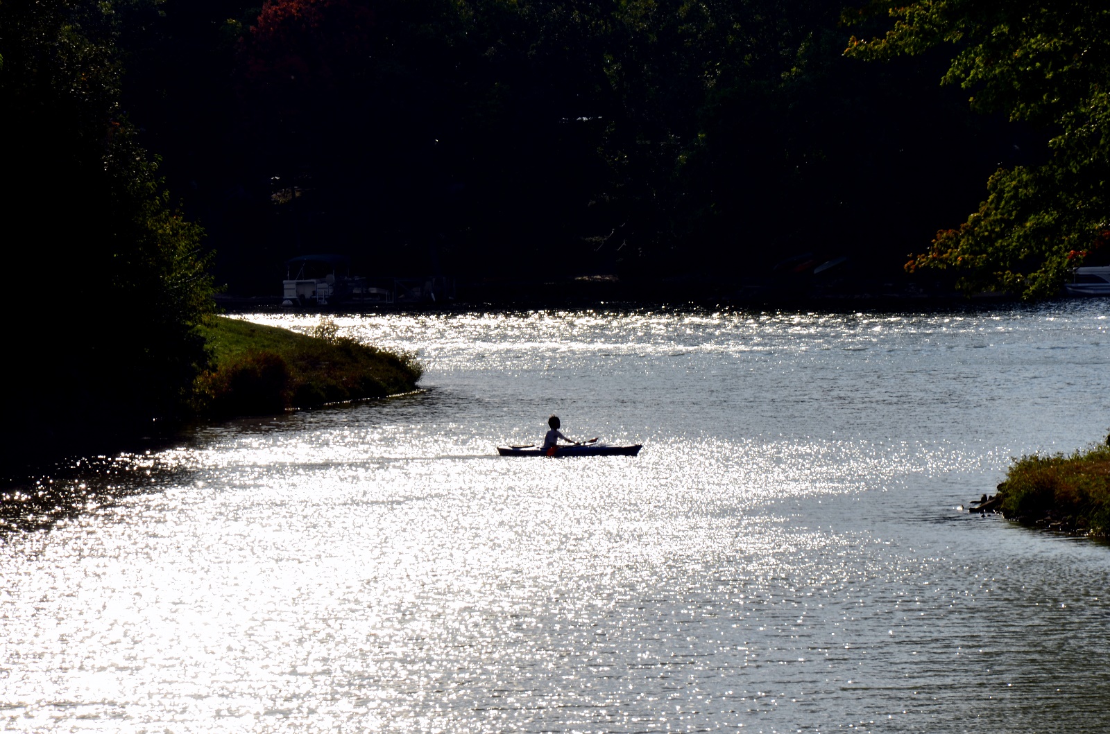 Late afternoon on the lake