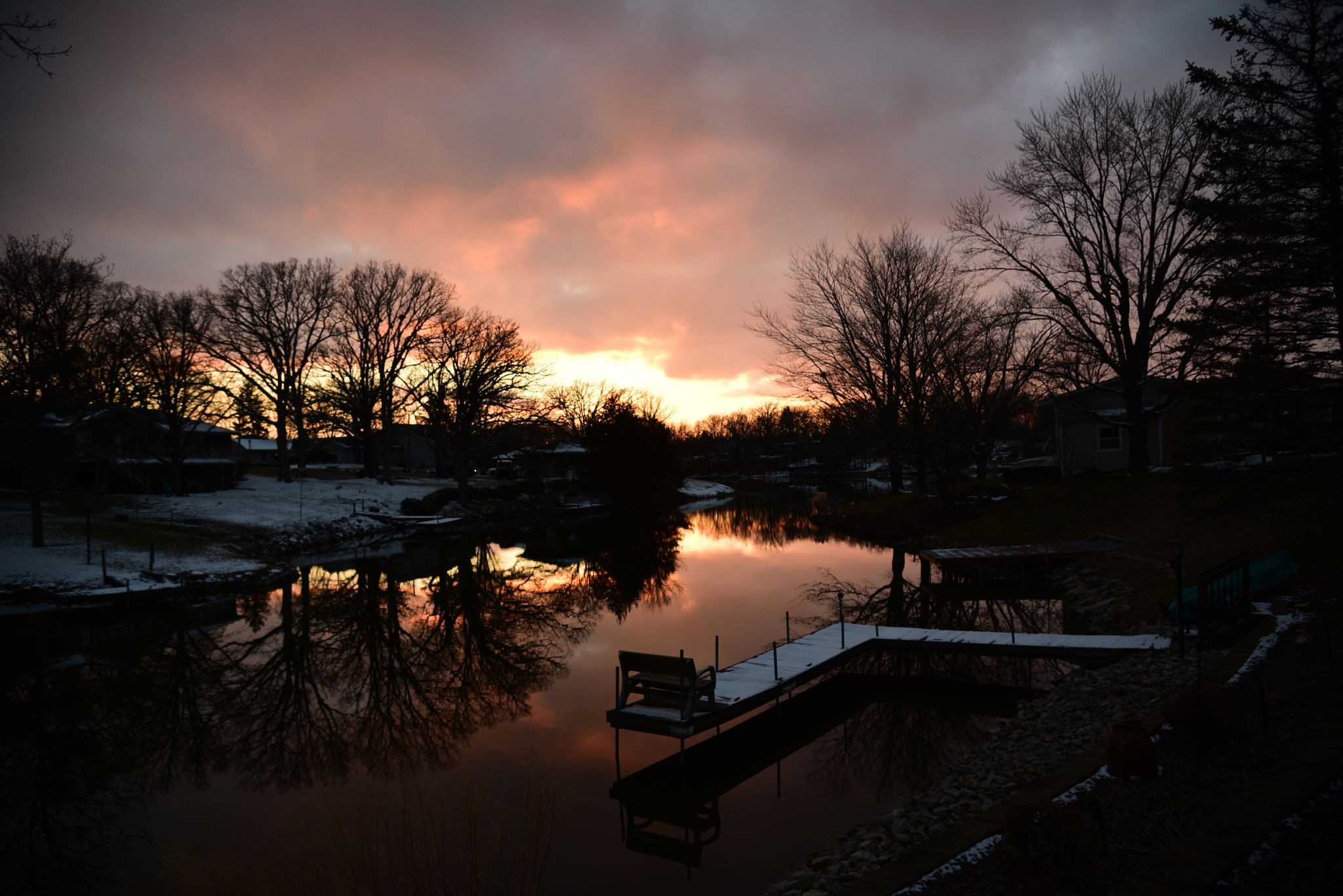 Beautiful December Evening