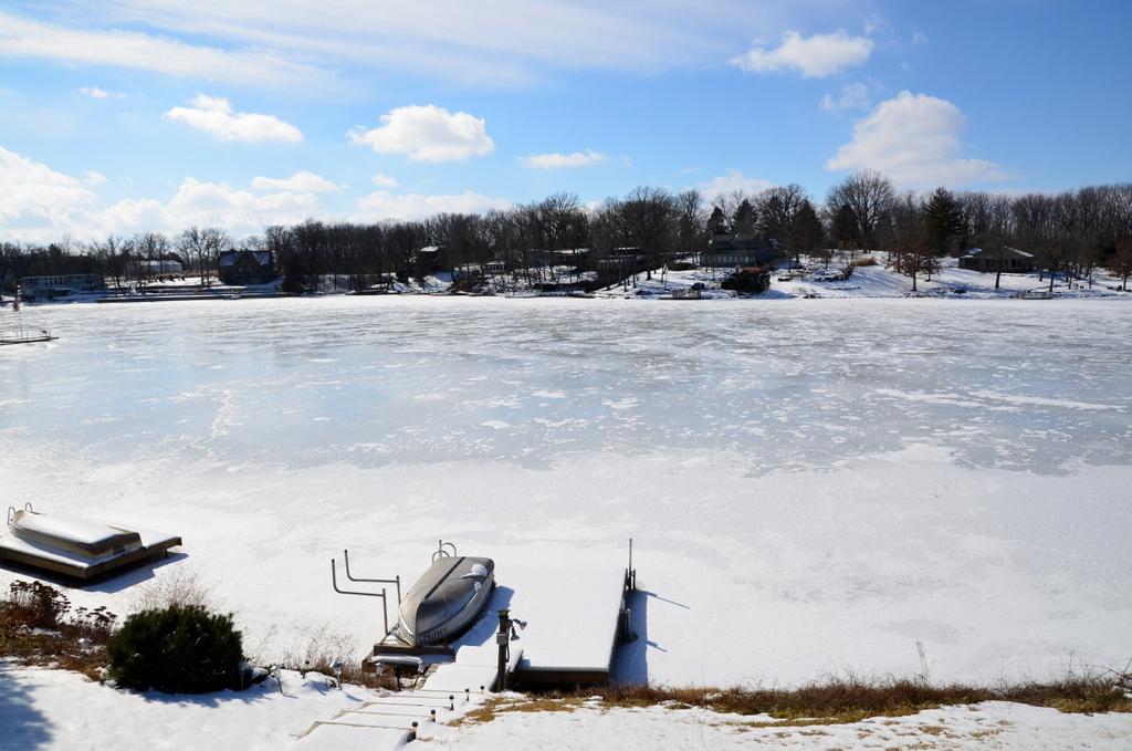 Winter at the lake