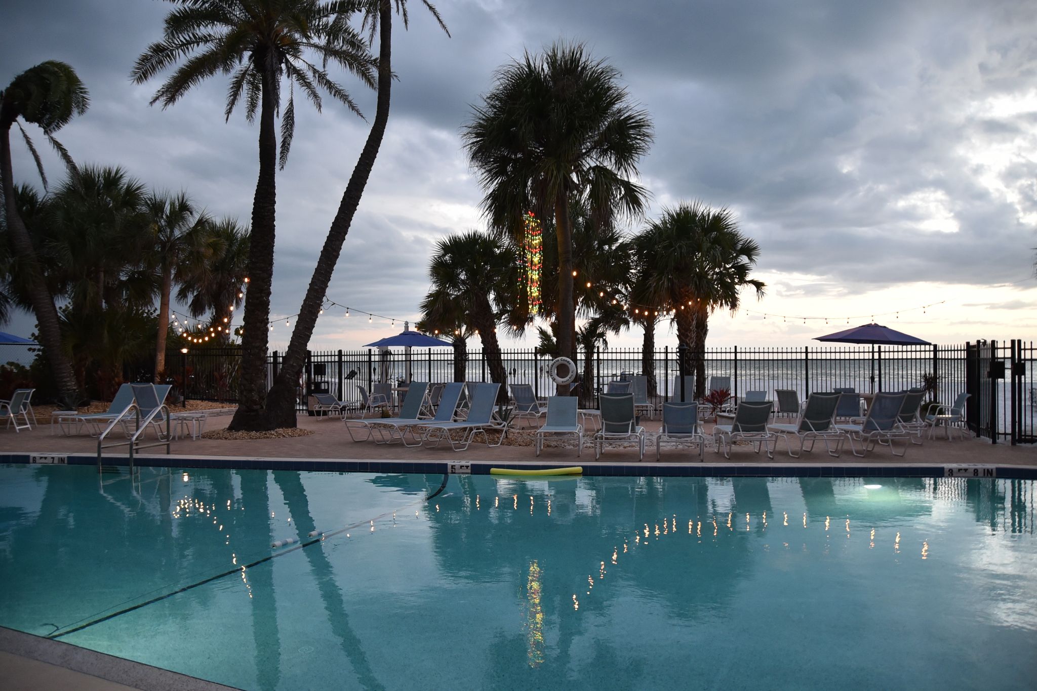View of the pool