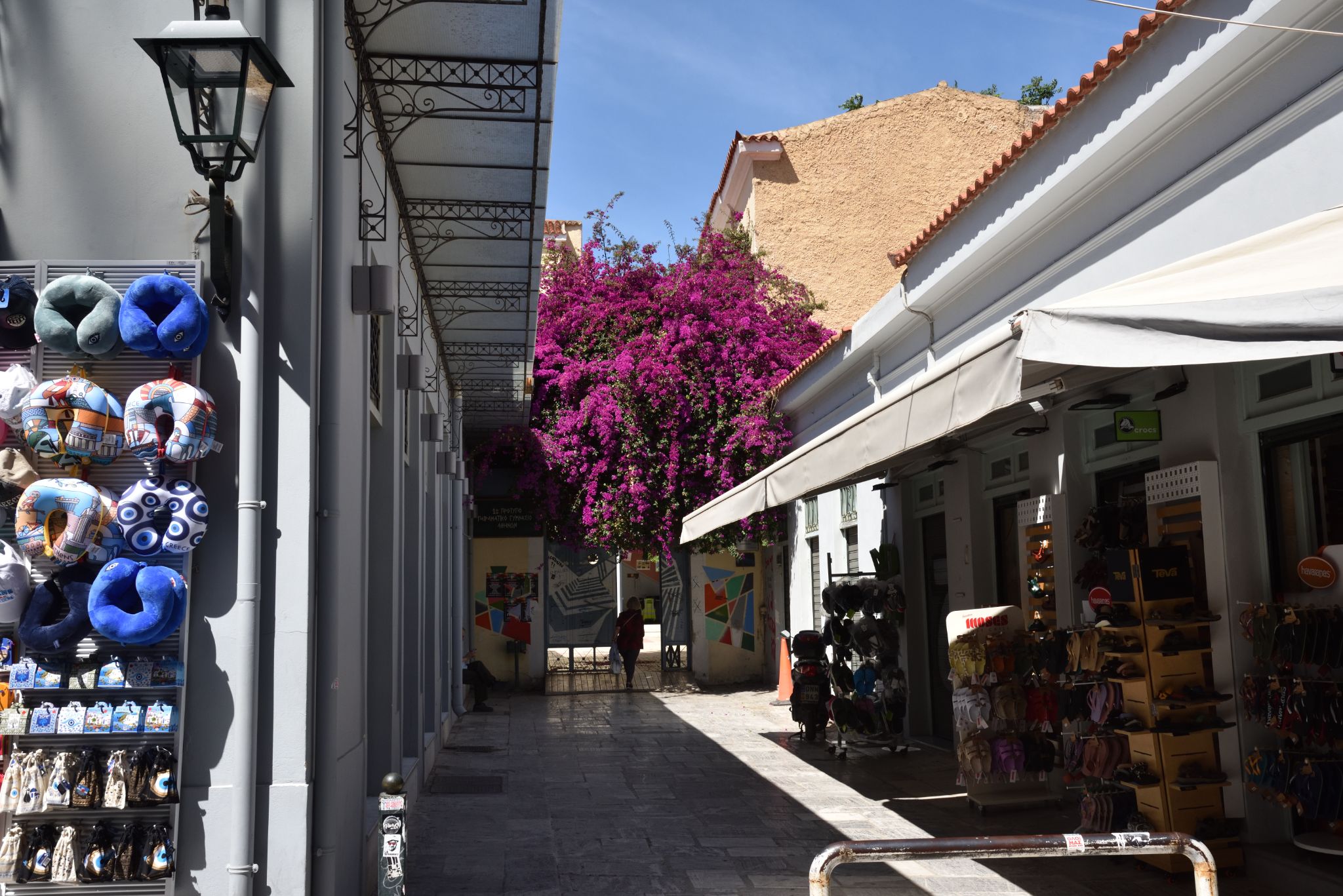 Plaka area of Greece