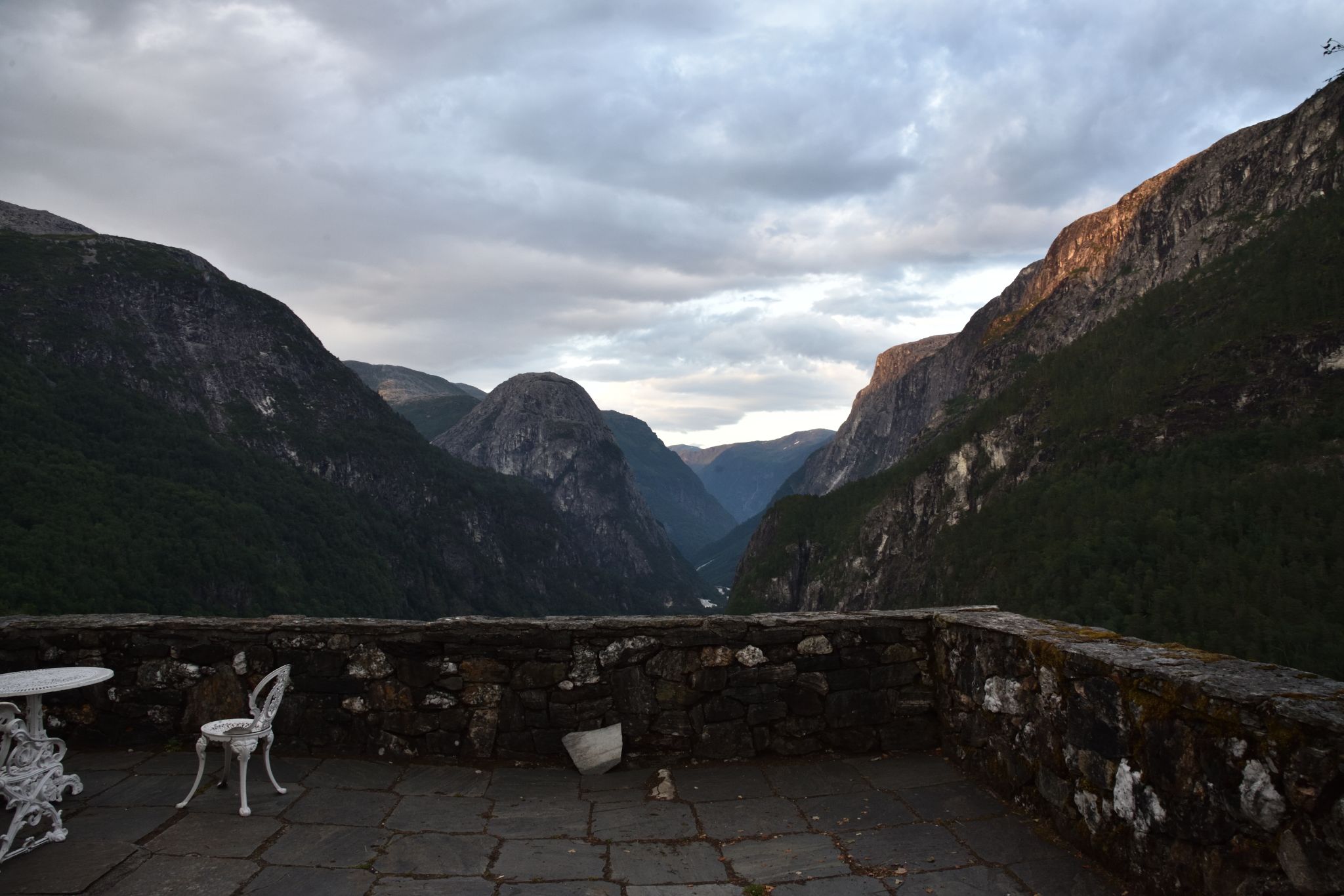 View from Stalheim Hotel