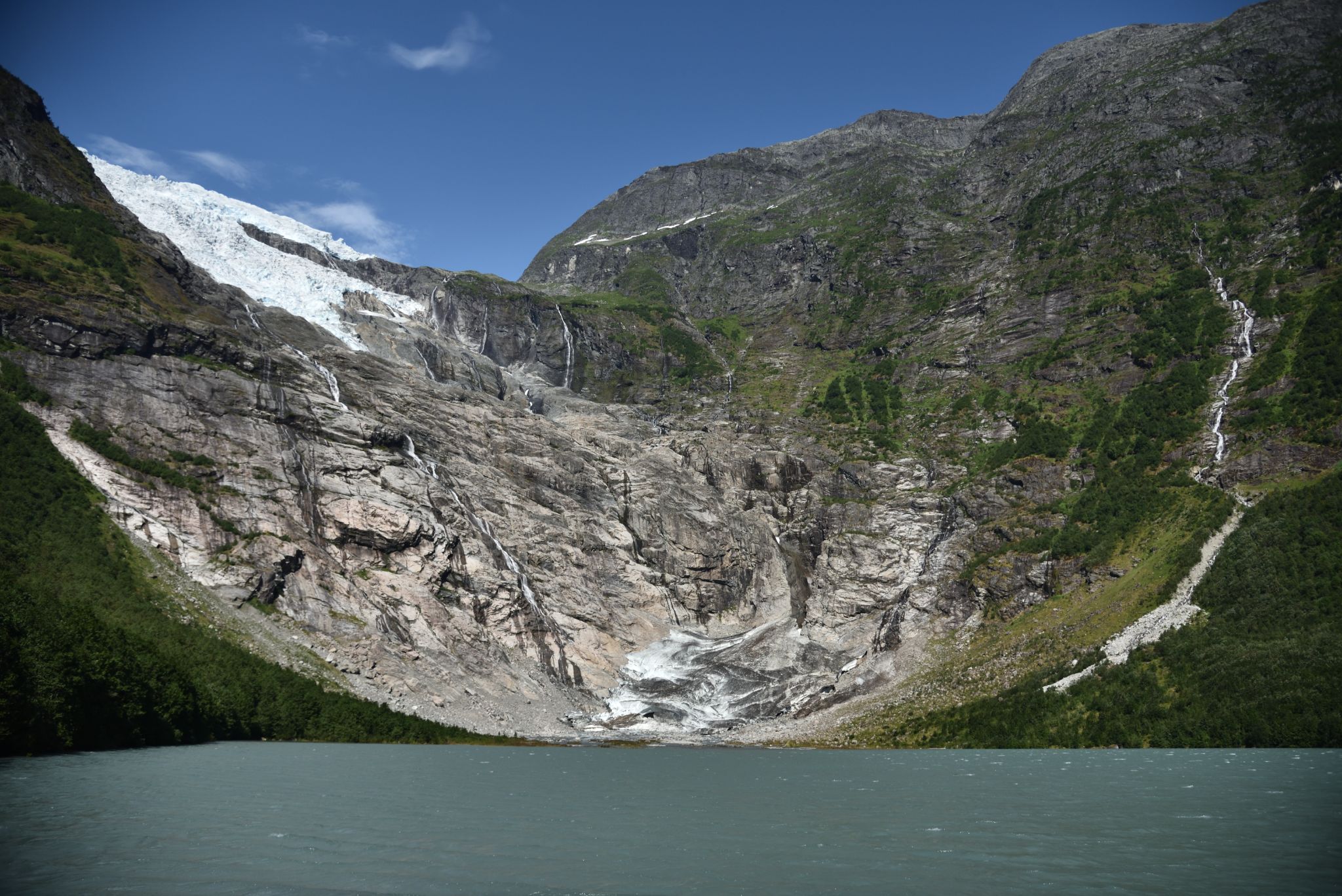 Briksdalsbreen arm of Jostedalsbreen Glacier